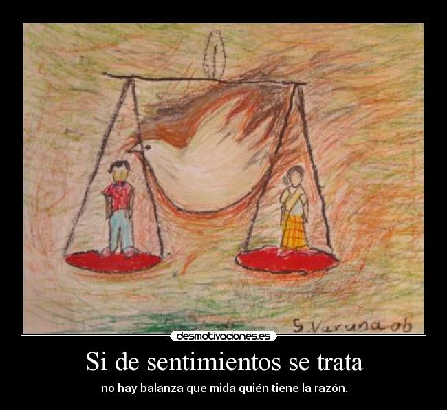 Si de sentimientos se trata - 