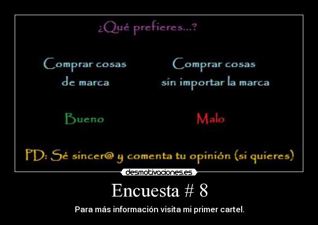 Encuesta # 8 -