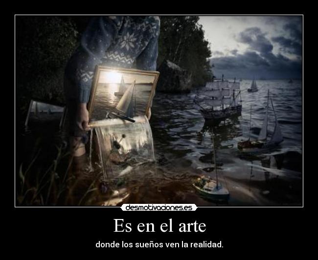 Es en el arte -