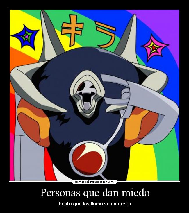 Personas que dan miedo - 