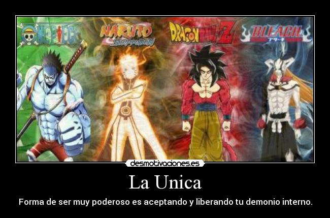 La Unica - Forma de ser muy poderoso es aceptando y liberando tu demonio interno.
