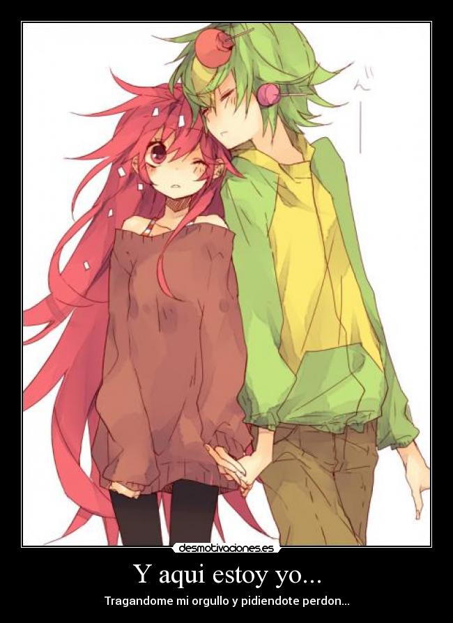 Y aqui estoy yo... -