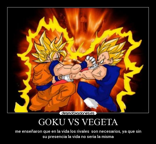 GOKU VS VEGETA -