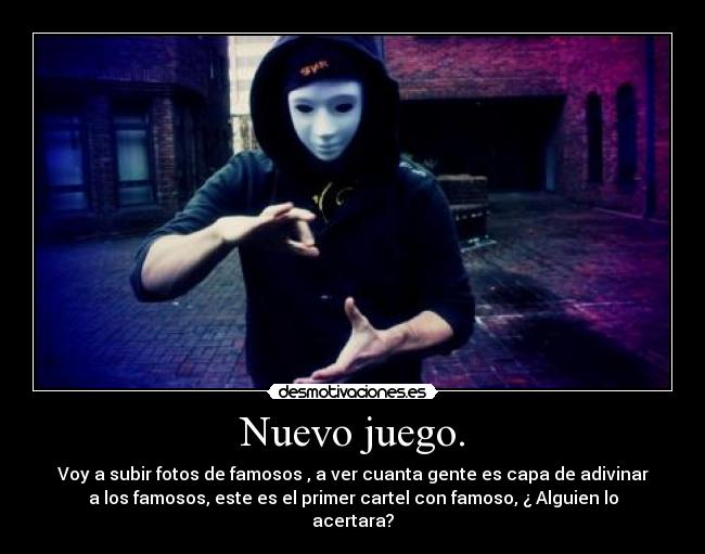 Nuevo juego. -
