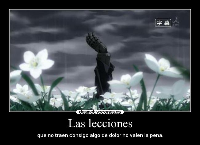 Las lecciones - 