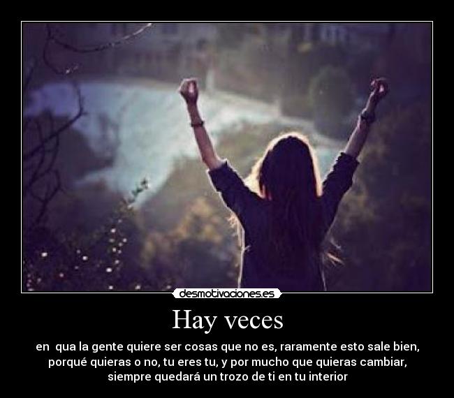 Hay veces - 