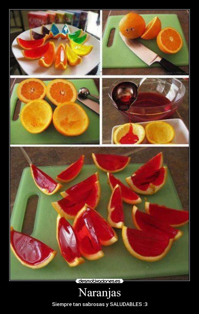 Naranjas - Siempre tan sabrosas y SALUDABLES :3