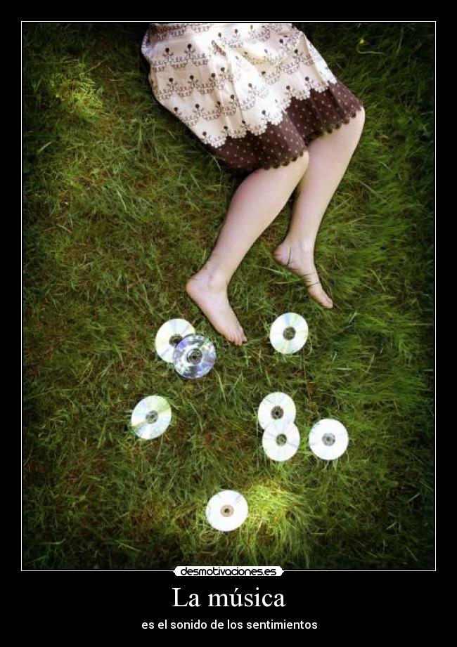 La música - es el sonido de los sentimientos