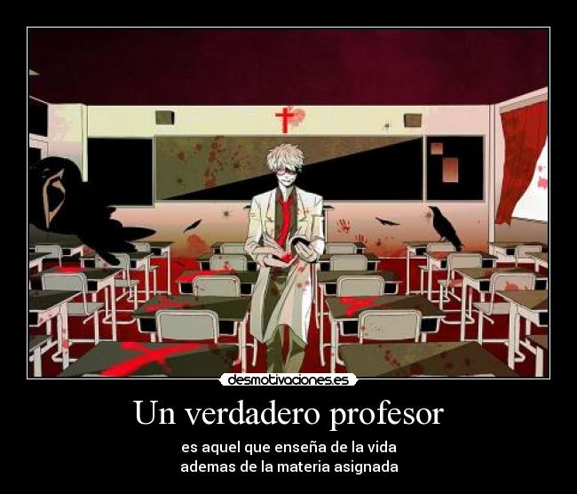 Un verdadero profesor -