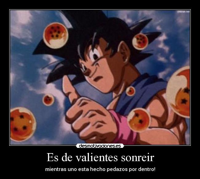 Es de valientes sonreir - 