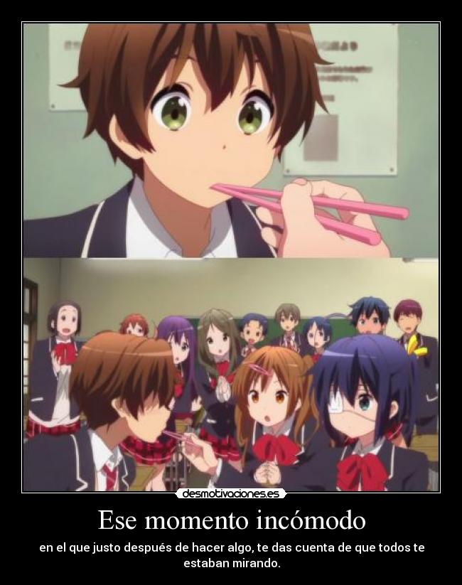 carteles harukaze chuunibyou demo koi shitai anime manga otaku gotian raptorhunters desmotivaciones