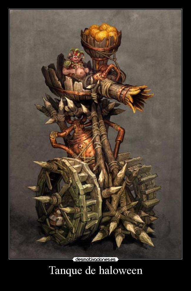 Tanque de haloween - 