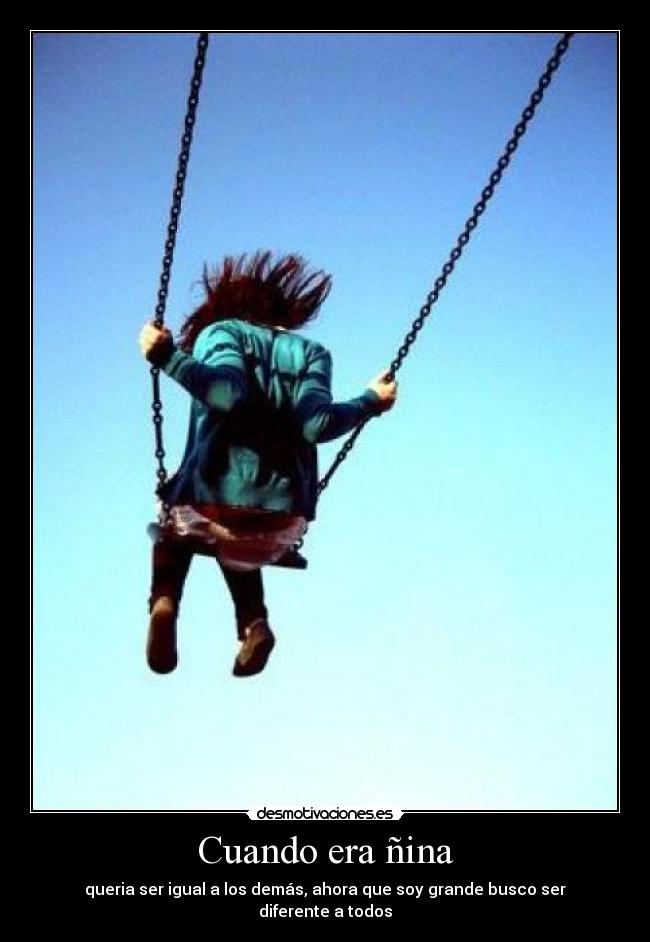 Cuando era ñina -