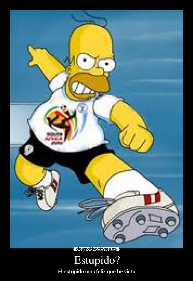 Estupido? - El estupido mas feliz que he visto