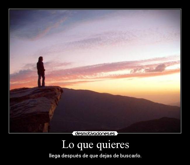 Lo que quieres - 