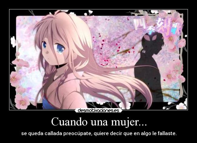 Cuando una mujer... - 