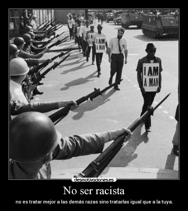 No ser racista - 