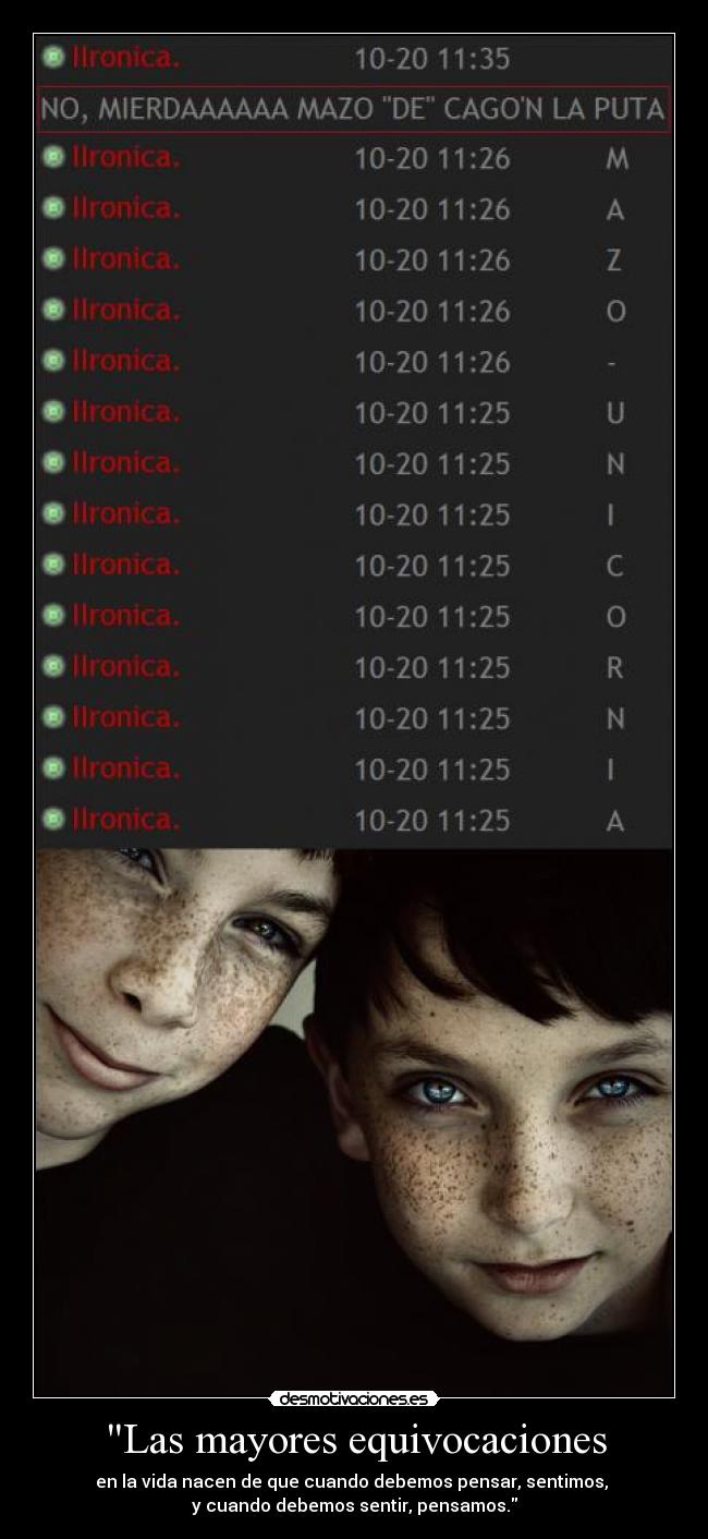 carteles iiroinita idairita iiro penso simplemente actuo como buena mujer desmotivaciones