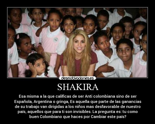 carteles shakira desmotivaciones