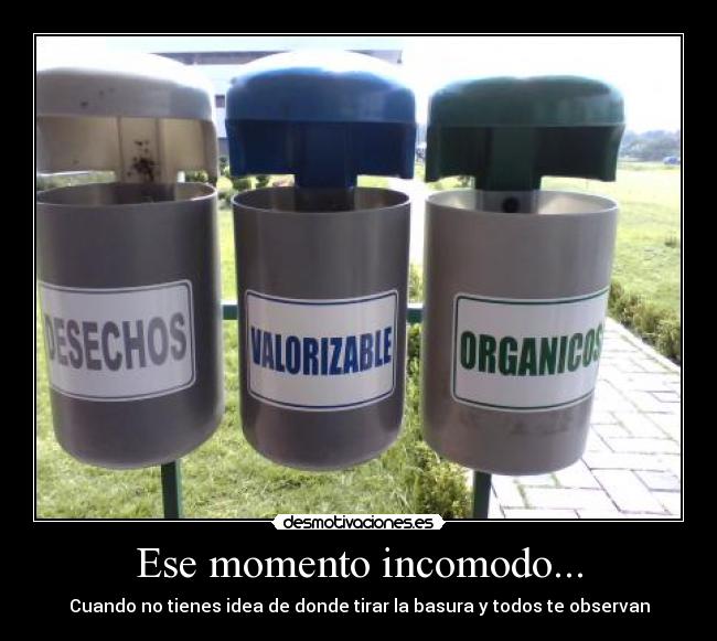 Ese momento incomodo... - 