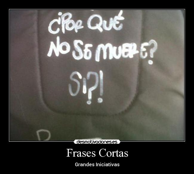 Frases Cortas - Grandes Iniciativas