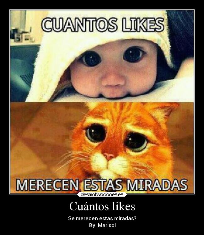 Cuántos likes -