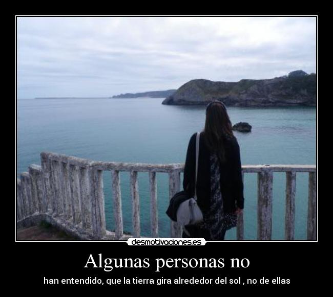 Algunas personas no -