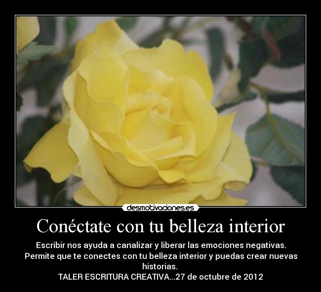 Conéctate con tu belleza interior - 