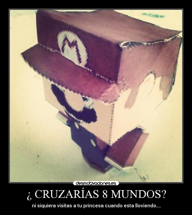 ¿ CRUZARÍAS 8 MUNDOS? -