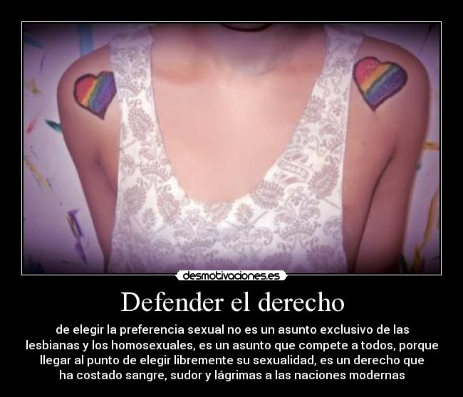 Defender el derecho -
