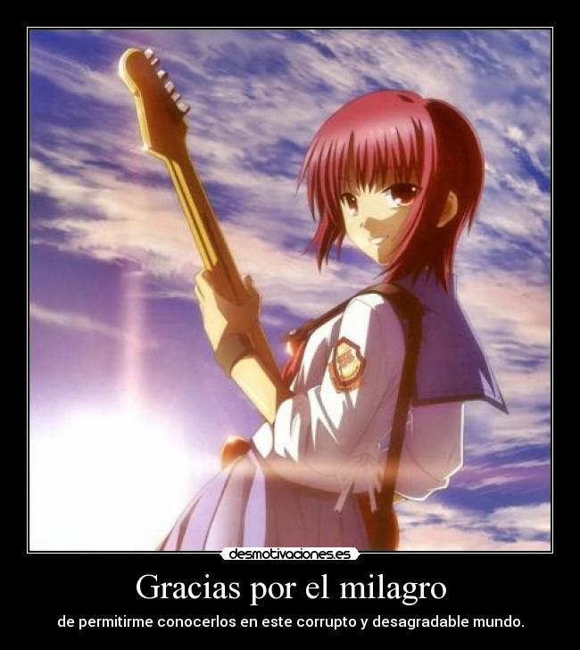 Gracias por el milagro - 