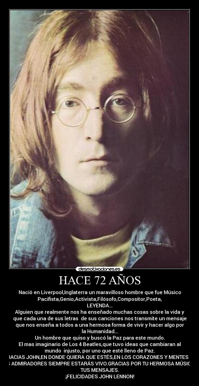HACE 72 AÑOS -