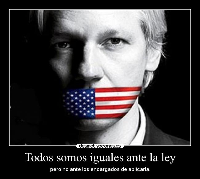 Todos somos iguales ante la ley -