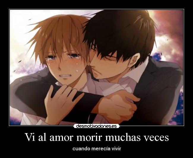 Vi al amor morir muchas veces -