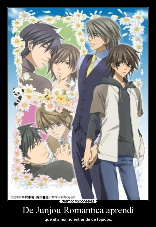 De Junjou Romantica aprendí -