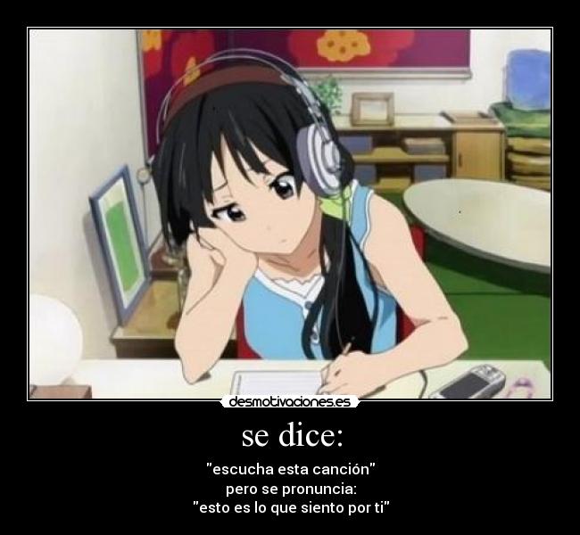 se dice: -