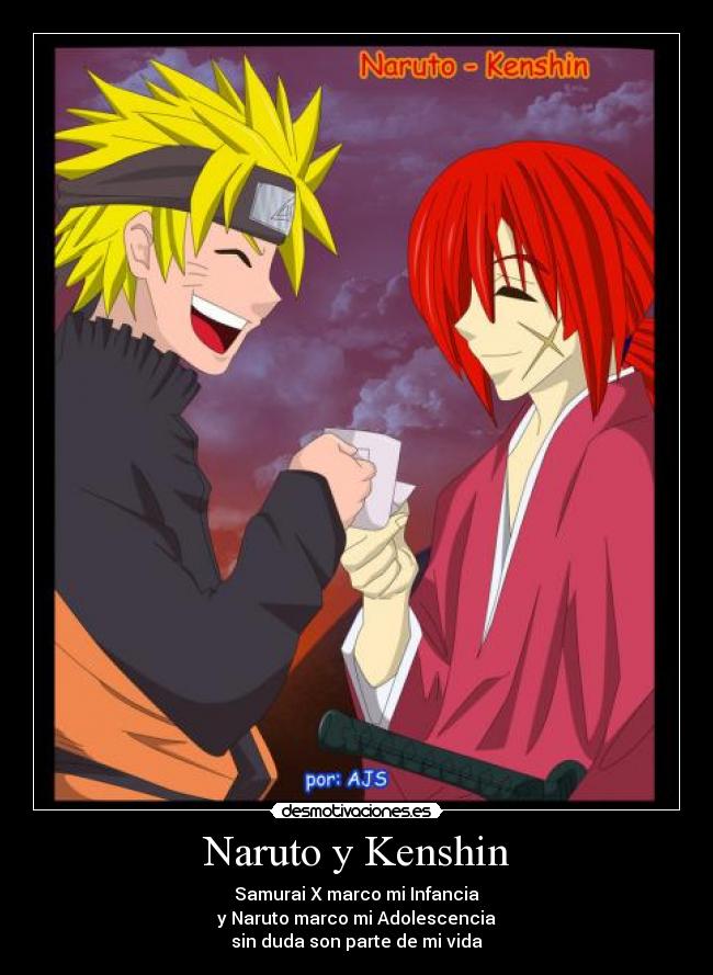 Naruto y Kenshin -
