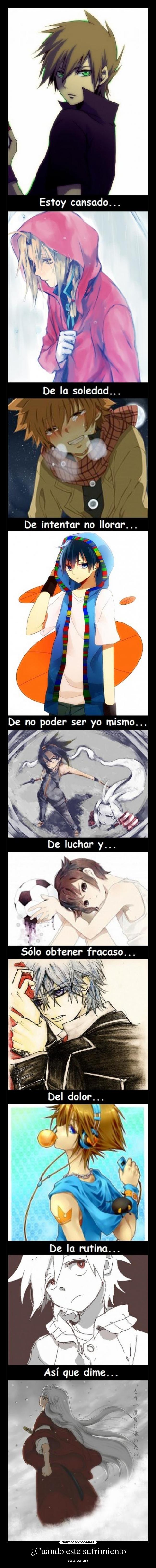 carteles crossover green edward elric tsuna rin okumura yoh endou mamoru zero sora soul inuyasha desmotivaciones