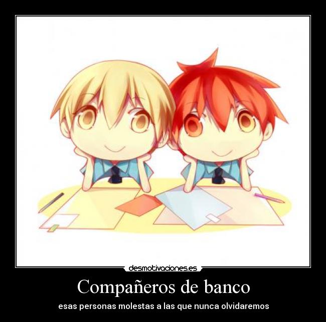Compañeros de banco - esas personas molestas a las que nunca olvidaremos