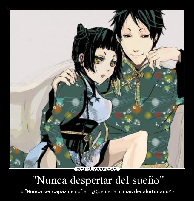 Nunca despertar del sueño -