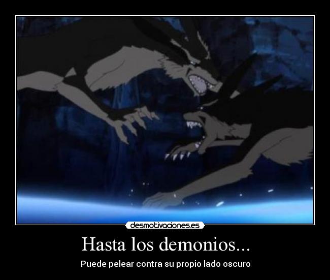 carteles kurama kyuubi desmotivaciones