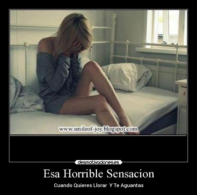 Esa Horrible Sensacion -