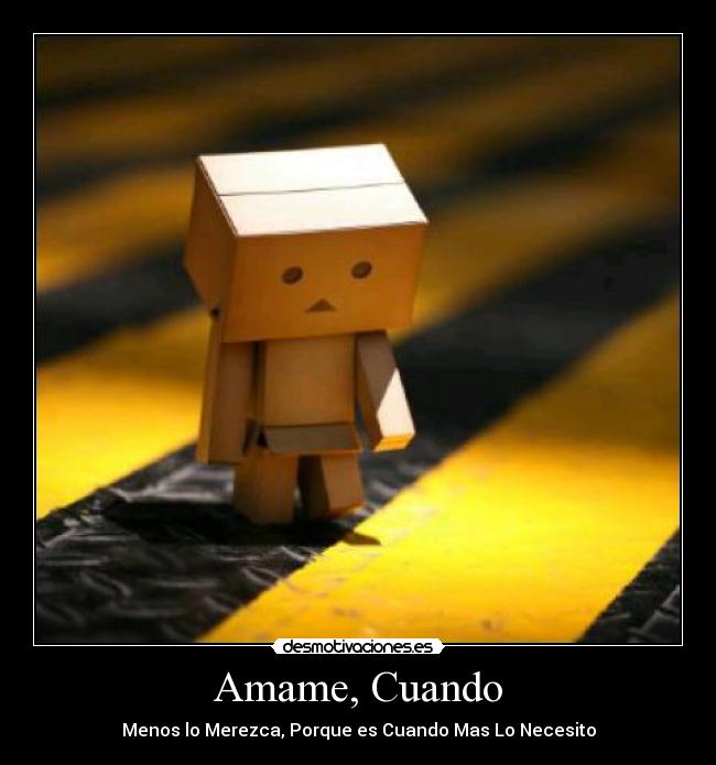Amame, Cuando -