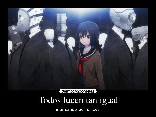 Todos lucen tan igual - 