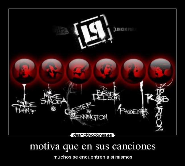 motiva que en sus canciones -