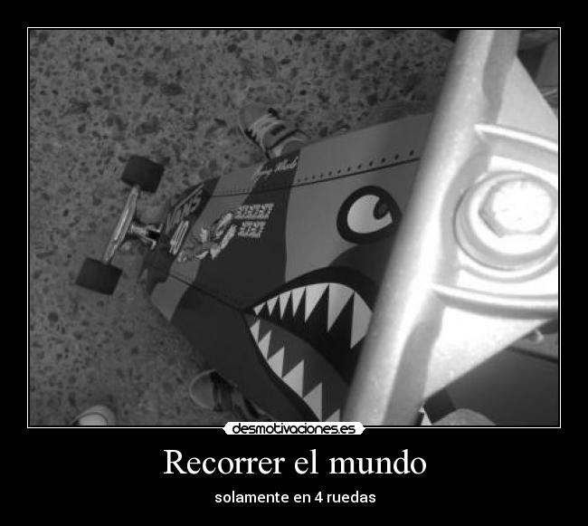 Recorrer el mundo - solamente en 4 ruedas