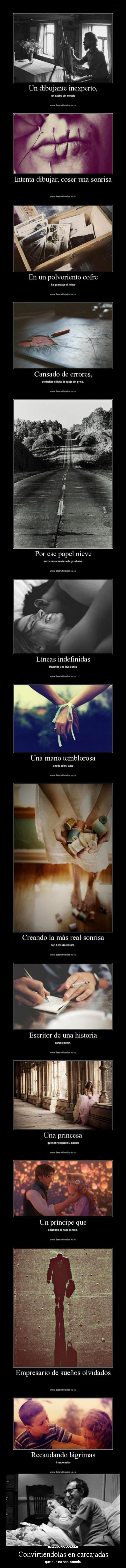 Convirtiéndolas en carcajadas -