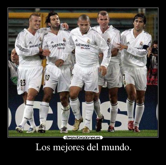 Los mejores del mundo. -