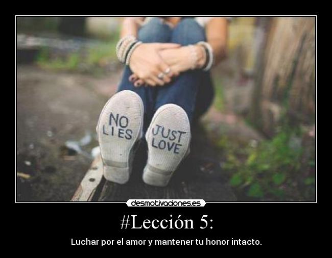 #Lección 5: -