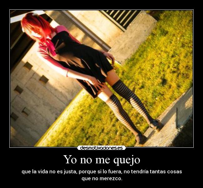 Yo no me quejo -